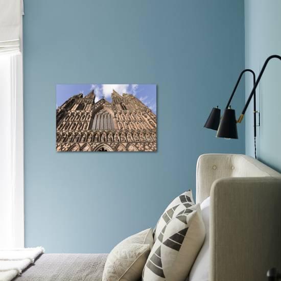 West Front Lichfield Cathedral Lichfield Staffordshire England United Kingdom Photographic Print By Nick Servian Artcom - 