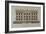 West Front of Chatsworth, from 'Vitruvius Britannicus or The British Architect'-null-Framed Giclee Print