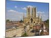 West Front of Lincoln Cathedral and Exchequer Gate, Lincoln, Lincolnshire, England, United Kingdom-Neale Clarke-Mounted Photographic Print