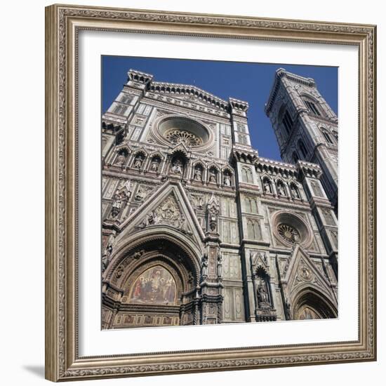 West Front of the Basilica Di Santa Maria Del Fiore, 14th-15th Century-Giotto-Framed Photographic Print