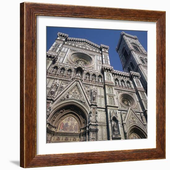 West Front of the Basilica Di Santa Maria Del Fiore, 14th-15th Century-Giotto-Framed Photographic Print