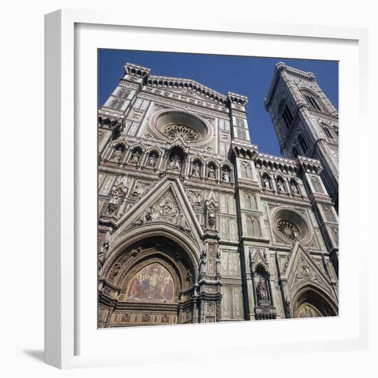 West Front of the Basilica Di Santa Maria Del Fiore, 14th-15th Century-Giotto-Framed Photographic Print