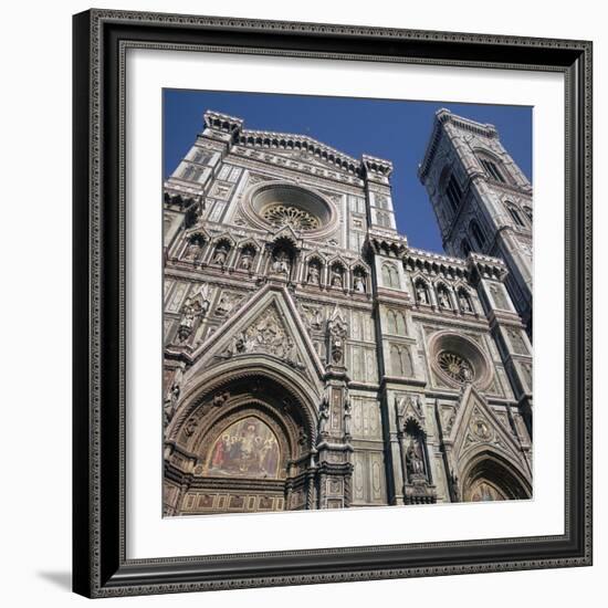 West Front of the Basilica Di Santa Maria Del Fiore, 14th-15th Century-Giotto-Framed Photographic Print