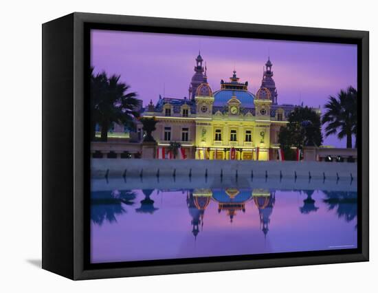 West Front of the Casino, Monte Carlo, Monaco, Europe-Ruth Tomlinson-Framed Premier Image Canvas