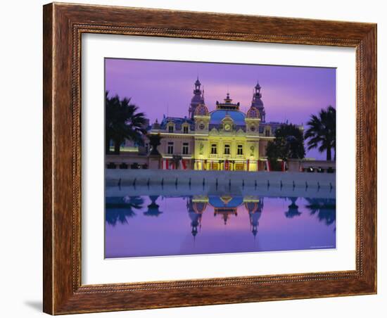 West Front of the Casino, Monte Carlo, Monaco, Europe-Ruth Tomlinson-Framed Photographic Print