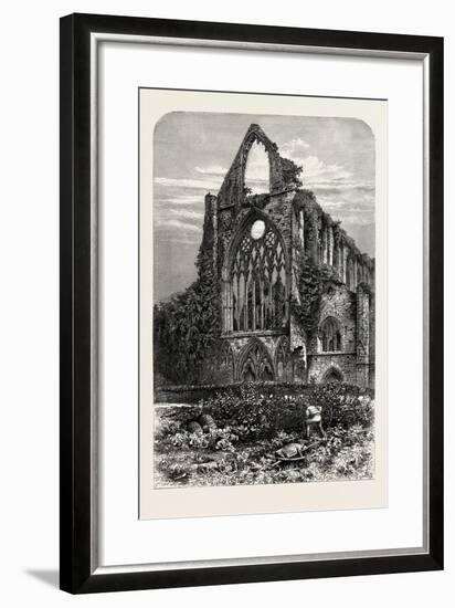 West Front of Tintern Abbey, UK, 19th Century-null-Framed Giclee Print