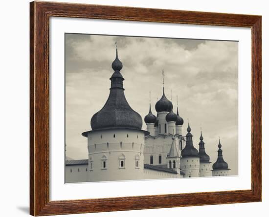 West Gate, Rostov Kremlin, Rostov-Veliky, Golden Ring, Yaroslavl Oblast, Russia-Walter Bibikow-Framed Photographic Print