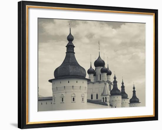 West Gate, Rostov Kremlin, Rostov-Veliky, Golden Ring, Yaroslavl Oblast, Russia-Walter Bibikow-Framed Photographic Print