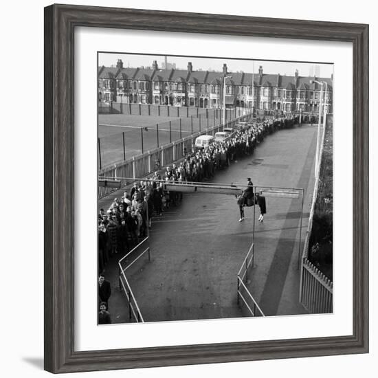 West Ham V. Burnley, 1964-Fresco-Framed Photographic Print