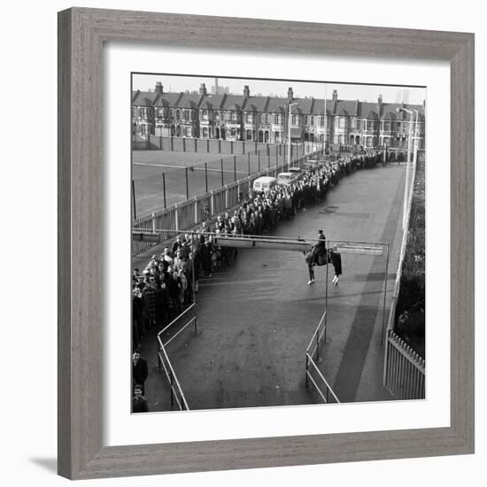 West Ham V. Burnley, 1964-Fresco-Framed Photographic Print