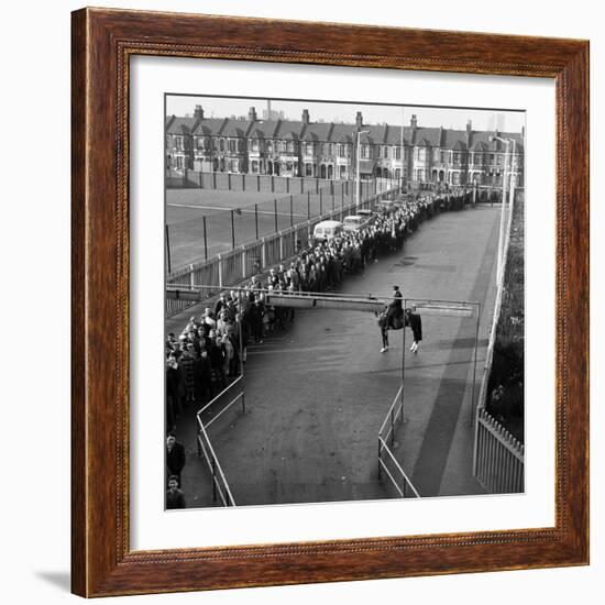 West Ham V. Burnley, 1964-Fresco-Framed Photographic Print