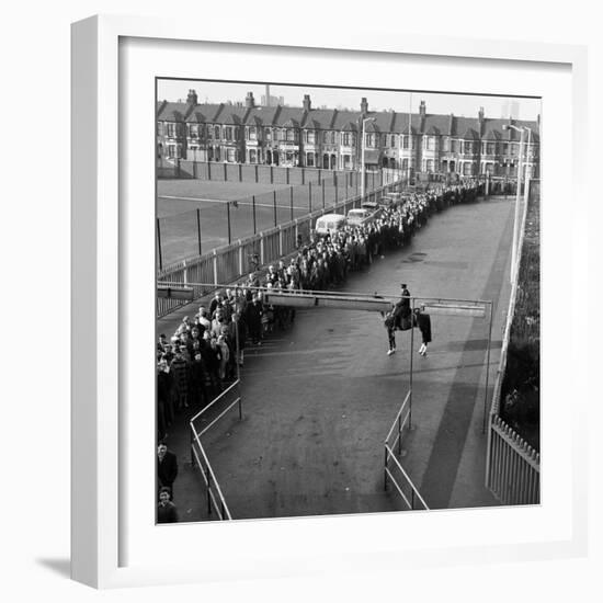 West Ham V. Burnley, 1964-Fresco-Framed Photographic Print