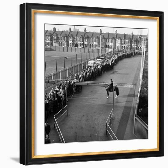 West Ham V. Burnley, 1964-Fresco-Framed Photographic Print