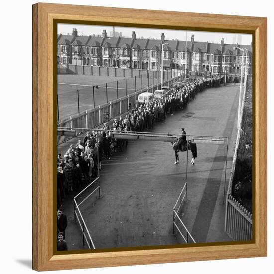 West Ham V. Burnley, 1964-Fresco-Framed Premier Image Canvas