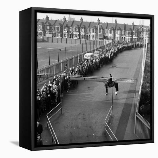 West Ham V. Burnley, 1964-Fresco-Framed Premier Image Canvas