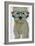 West Highland Terrier Flower Glasses-Fab Funky-Framed Art Print