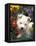 West Highland Terrier / Westie Puppy Among Flowers-Adriano Bacchella-Framed Premier Image Canvas