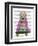 West Highland Terrier with Tiara-Fab Funky-Framed Art Print