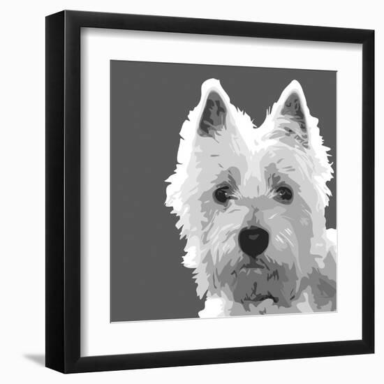 West Highland Terrier-Emily Burrowes-Framed Giclee Print