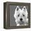 West Highland Terrier-Emily Burrowes-Framed Stretched Canvas