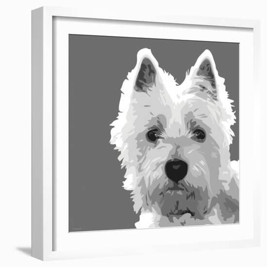 West Highland Terrier-Emily Burrowes-Framed Art Print