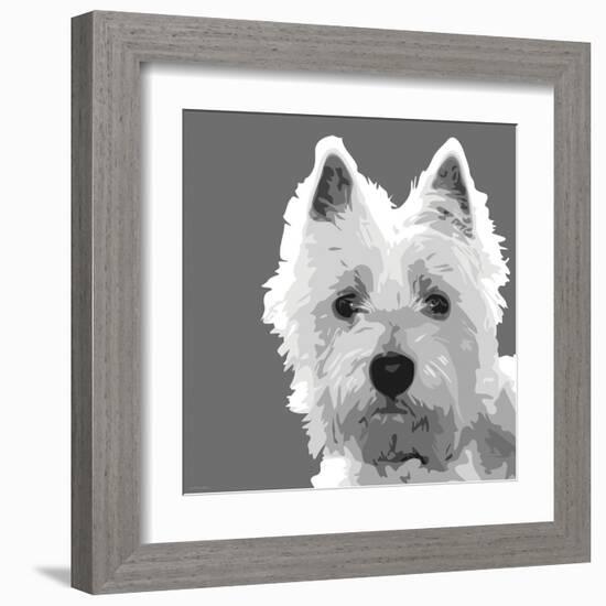 West Highland Terrier-Emily Burrowes-Framed Art Print