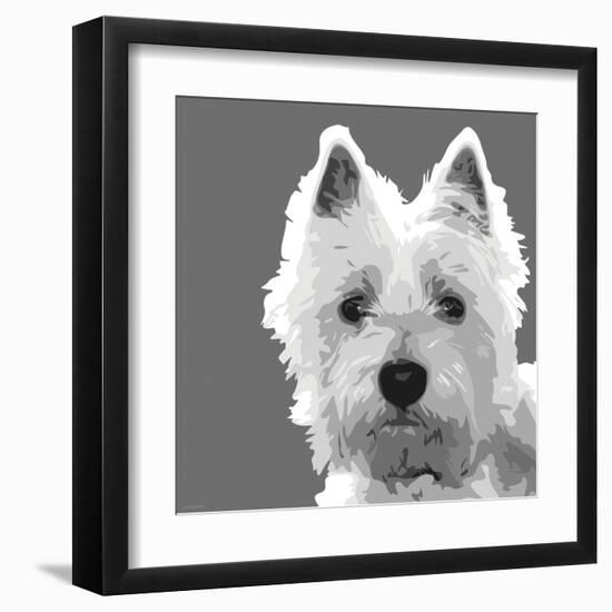 West Highland Terrier-Emily Burrowes-Framed Art Print