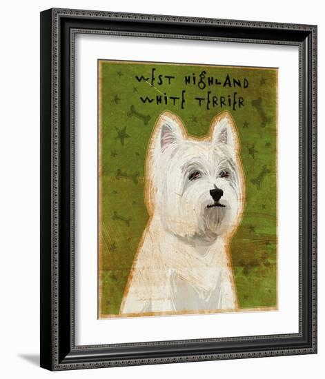 West Highland White Terrier-John Golden-Framed Art Print