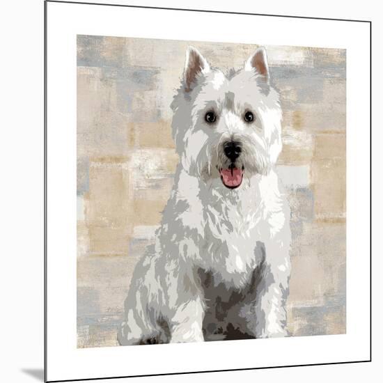 West Highland White Terrier-Keri Rodgers-Mounted Giclee Print