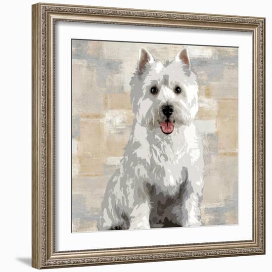 West Highland White Terrier-Keri Rodgers-Framed Art Print