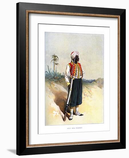 West India Regiment, C1890-H Bunnett-Framed Giclee Print