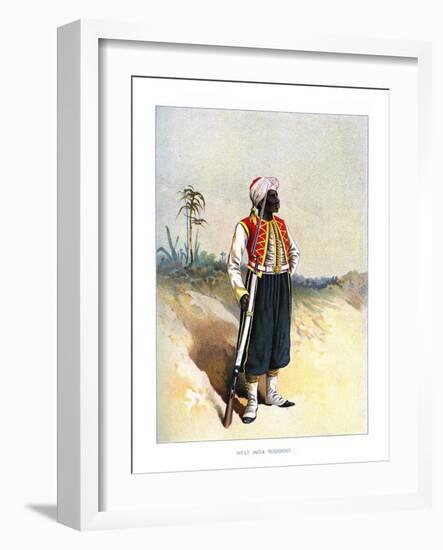 West India Regiment, C1890-H Bunnett-Framed Giclee Print