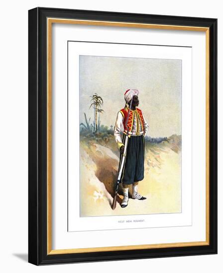 West India Regiment, C1890-H Bunnett-Framed Giclee Print