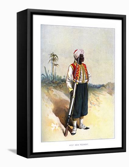 West India Regiment, C1890-H Bunnett-Framed Premier Image Canvas