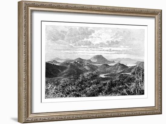 West Indian Scenery, View Taken in the Saintes Islands, C1890-Maynard-Framed Giclee Print