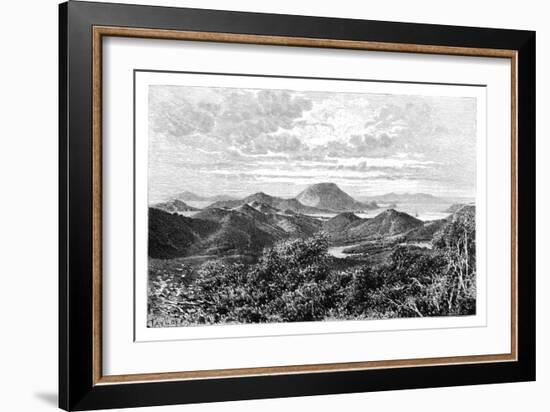 West Indian Scenery, View Taken in the Saintes Islands, C1890-Maynard-Framed Giclee Print