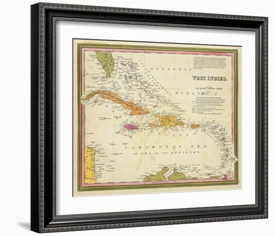 West Indies, c.1846-Samuel Augustus Mitchell-Framed Art Print