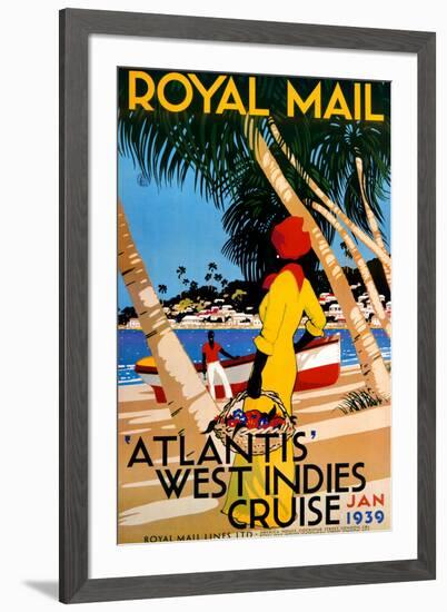 West Indies Cruise-null-Framed Art Print