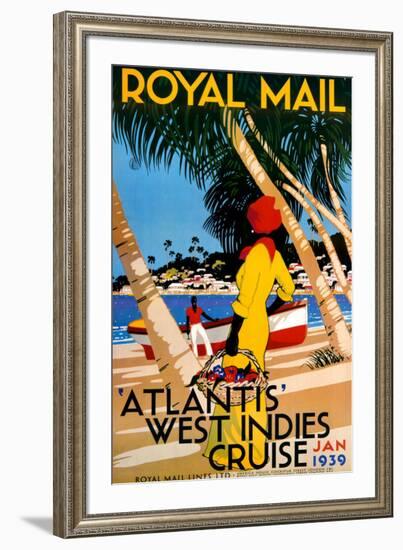 West Indies Cruise-null-Framed Art Print