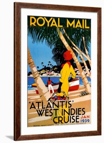 West Indies Cruise-null-Framed Art Print