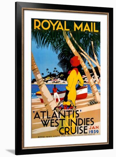 West Indies Cruise-null-Framed Art Print