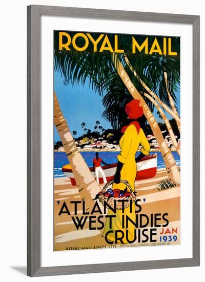 West Indies Cruise-null-Framed Art Print