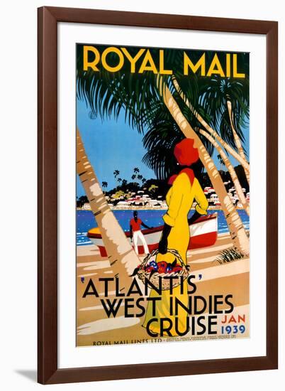 West Indies Cruise-null-Framed Art Print