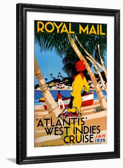 West Indies Cruise-null-Framed Art Print