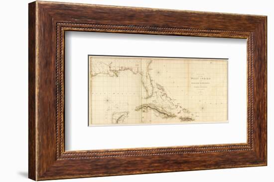 West Indies I, c.1810-Aaron Arrowsmith-Framed Art Print