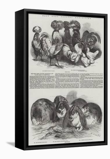 West Kent Poultry Exhibition-Harrison William Weir-Framed Premier Image Canvas