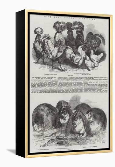 West Kent Poultry Exhibition-Harrison William Weir-Framed Premier Image Canvas