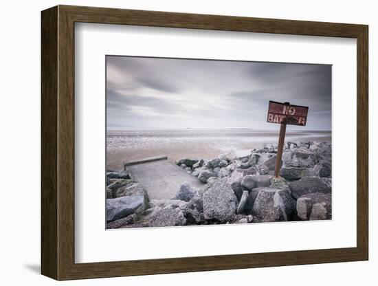 West Kirby Marine Lake, Wirral, Cheshire, England, United Kingdom, Europe-Bill Ward-Framed Photographic Print