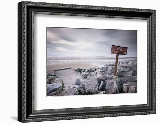 West Kirby Marine Lake, Wirral, Cheshire, England, United Kingdom, Europe-Bill Ward-Framed Photographic Print