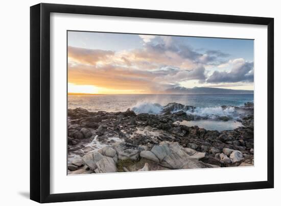 West Maui Sunset-Stan Hellmann-Framed Photo